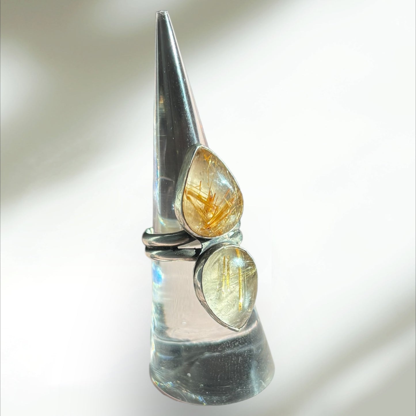 Rutilated Quartz Ring
