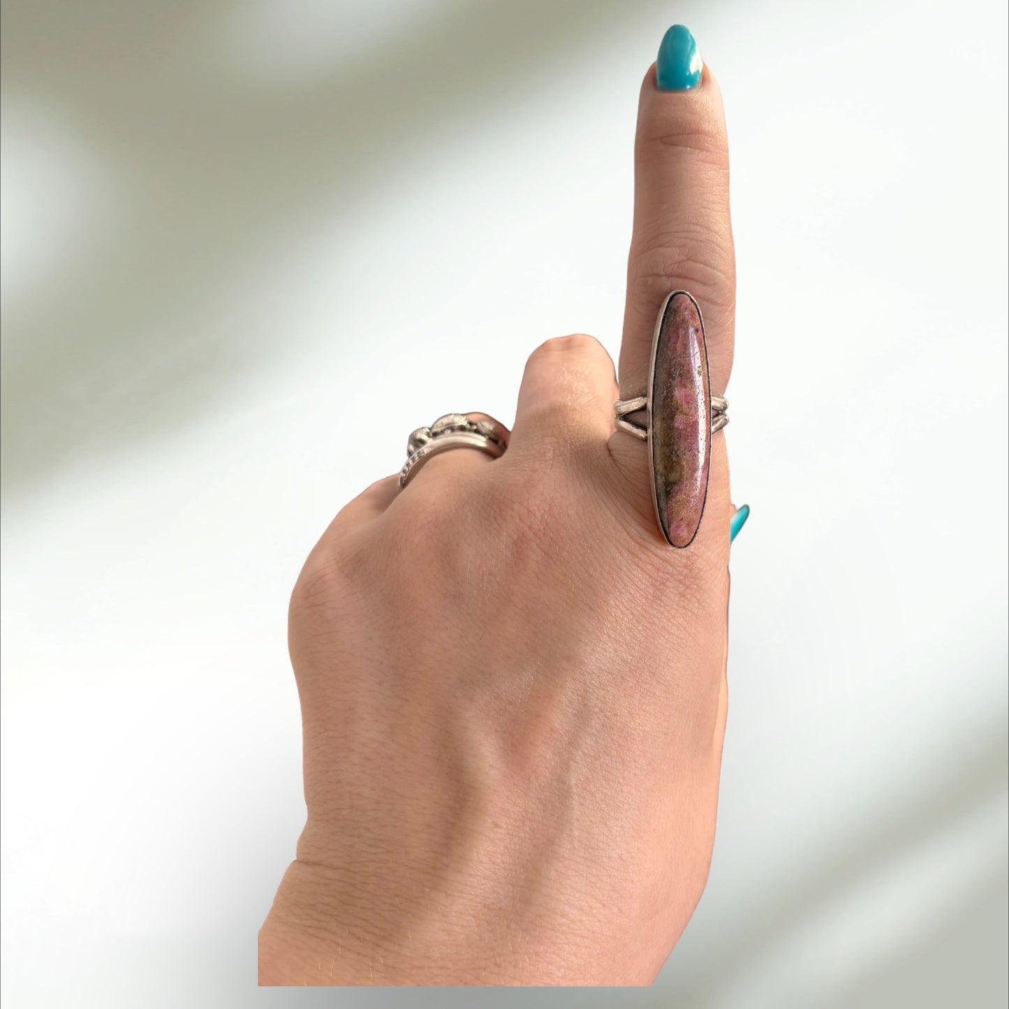 Rhodonite Ring