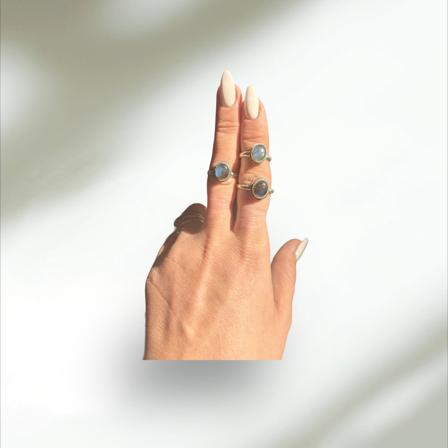 Labradorite Stacker Ring