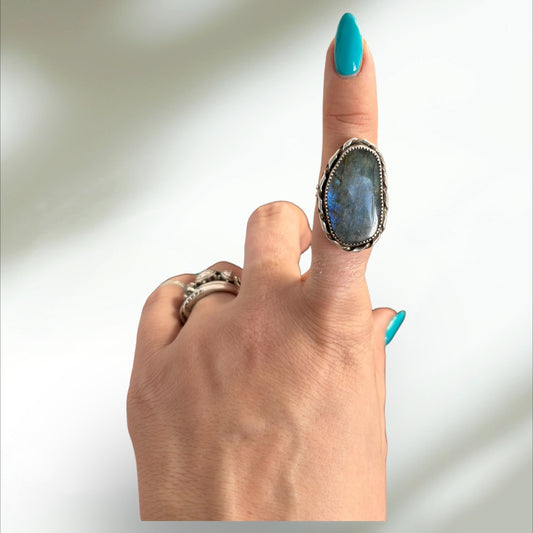 Labradorite Ring