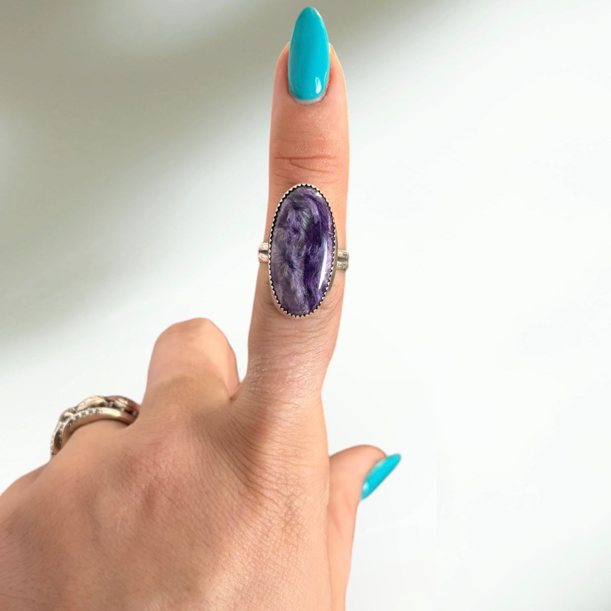 Charoite Ring