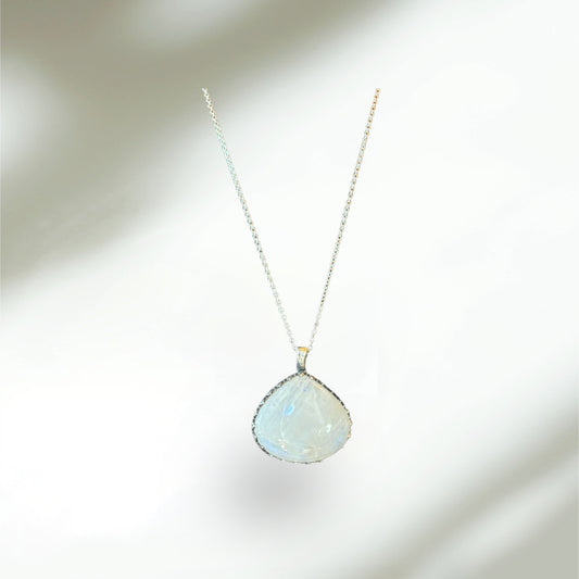 Moonstone drop pendant