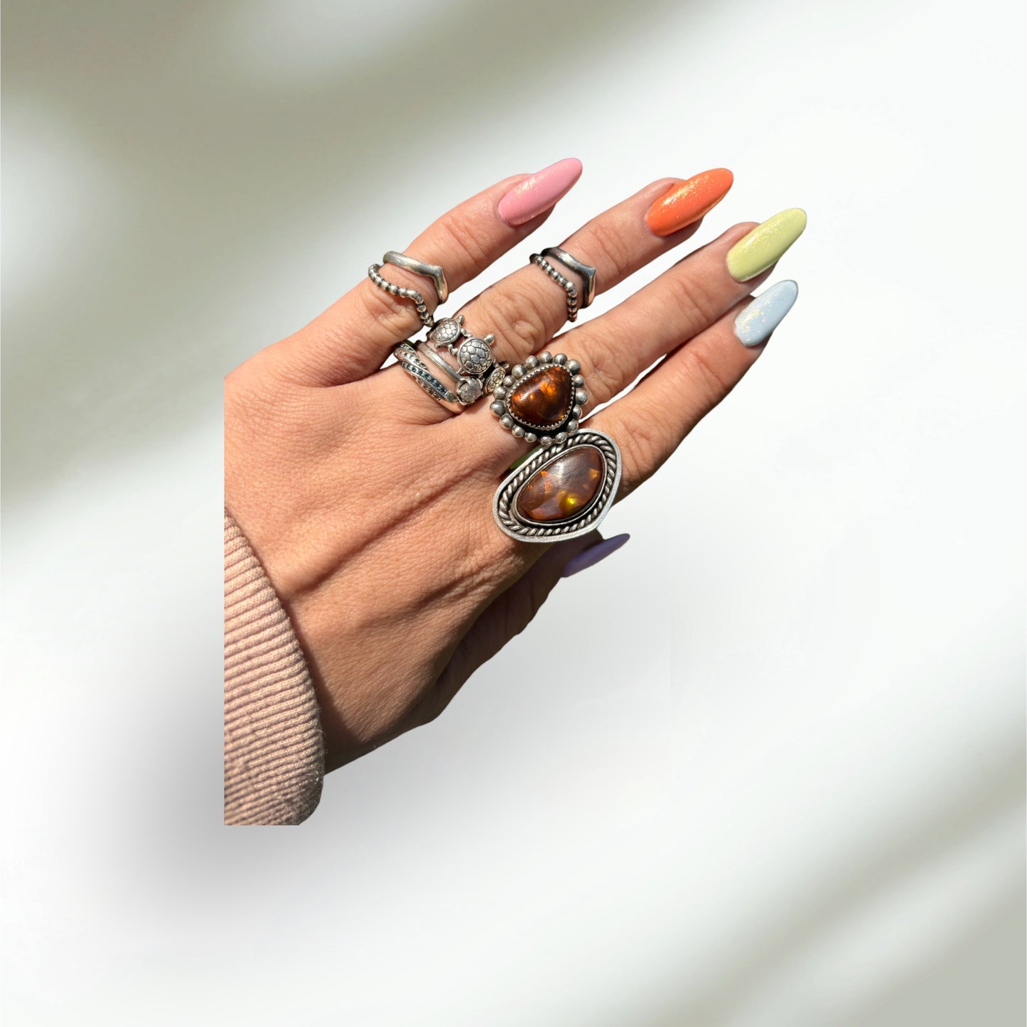 Cake Frosting Midi Ring